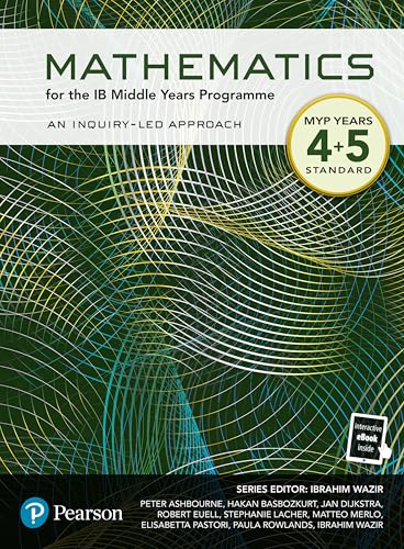 Pearson Mathematics for the Middle Years Programme Year 4+5 Standard (Pearson International Baccalaureate Diploma: International Editions) von Pearson Education