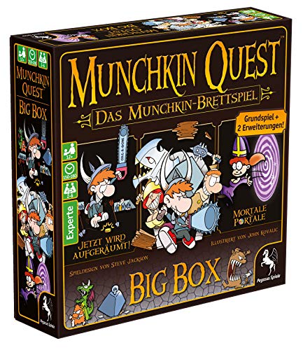 Pegasus Spiele 51953G - Munchkin Quest Big Box von Pegasus Spiele