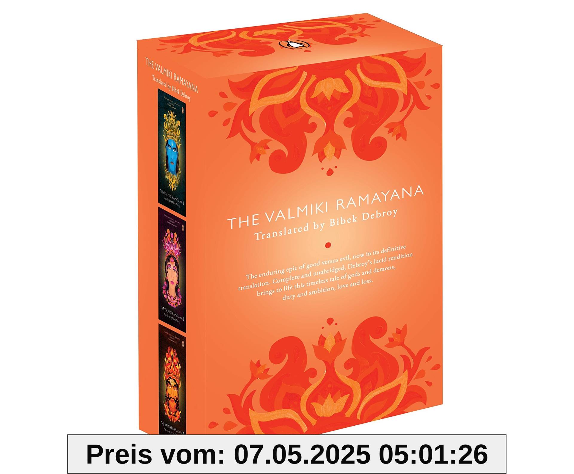 Penguin Random House The Valmiki Ramayana Set Of 3 Vols