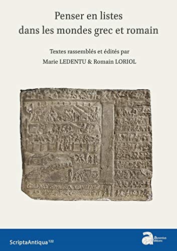 Penser en listes dans les mondes grec dans l'épopée et l'historiographie latines