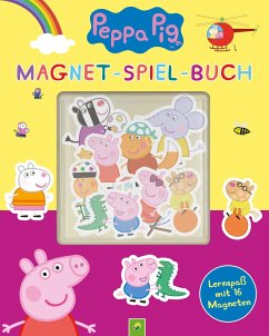 Peppa Pig Magnet-Spiel-Buch von Schwager & Steinlein