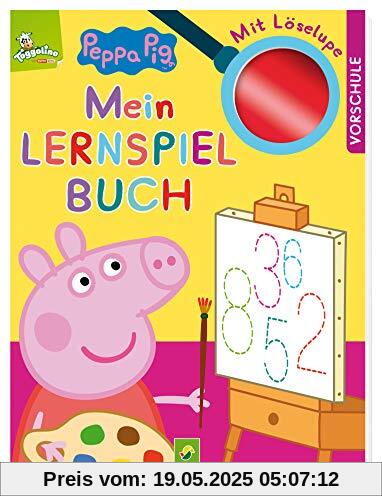 Peppa Pig Mein Lernspielbuch: Mit Löselupe