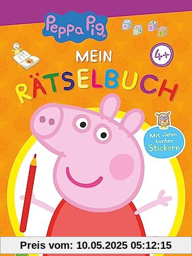 Peppa Pig Mein Rätselbuch: Mit vielen bunten Stickern Peppa Pig Mein Rätselbuch: Mit vielen bunten Stickern