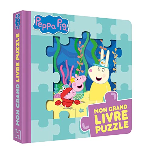 Peppa Pig - Mon grand livre puzzle von HACHETTE JEUN.