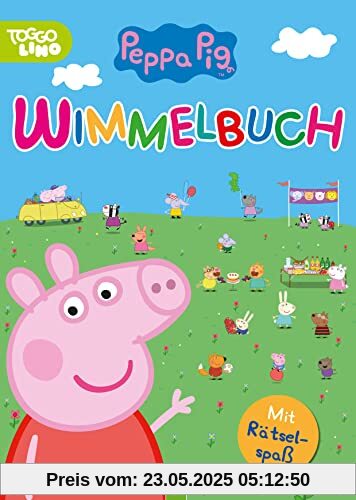 Peppa Pig Wimmelbuch: Mit Rätselspaß für Kinder ab 3 Jahren