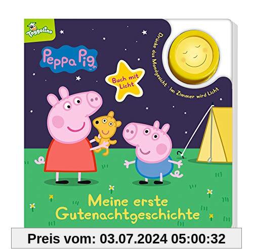 Peppa Pig: Meine erste Gutenachtgeschichte: Pappbilderbuch mit Licht