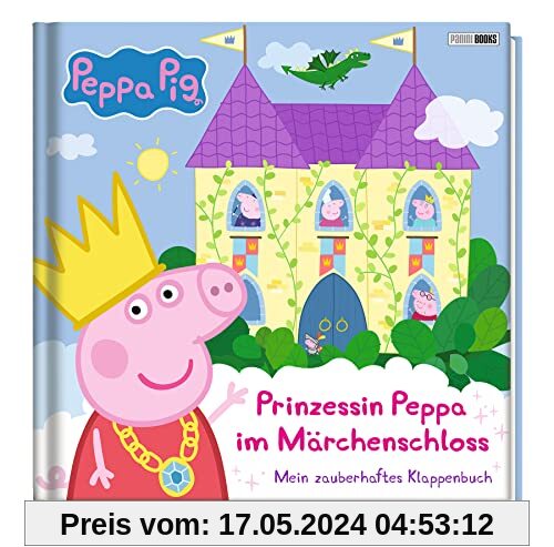 Peppa Pig: Prinzessin Peppa im Märchenschloss - Mein zauberhaftes Klappenbuch: Pappbilderbuch mit Klappen