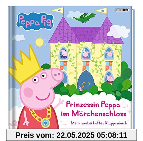 Peppa Pig: Prinzessin Peppa im Märchenschloss - Mein zauberhaftes Klappenbuch: Pappbilderbuch mit Klappen Peppa Pig: Prinzessin Peppa im Märchenschloss - Mein zauberhaftes Klappenbuch: Pappbilderbuch mit Klappen