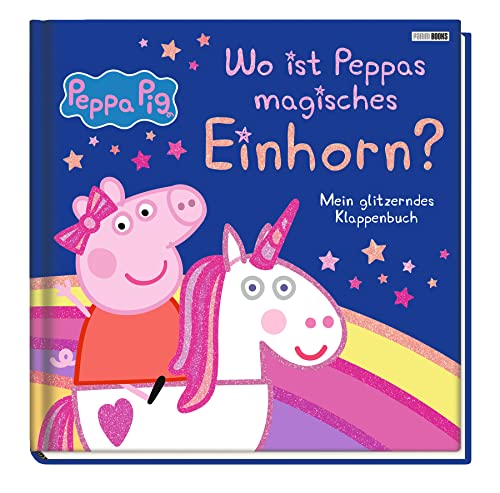 Peppa Pig: Wo ist Peppas magisches Einhorn?: Mein glitzerndes Klappenbuch von Panini