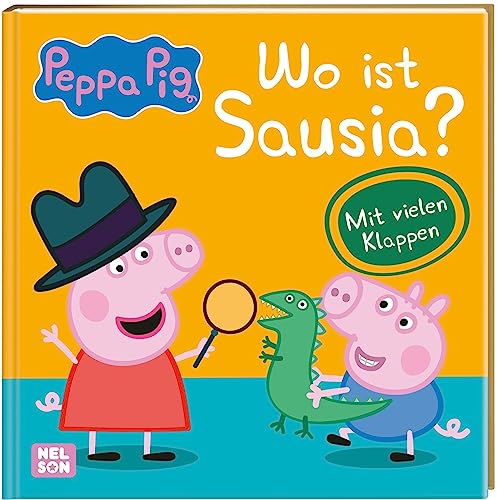Peppa Wutz Bilderbuch: Wo ist Sausia?: Für Kinder ab 3 Jahren mit vielen Klappen zum Mitsuchen und Mitmachen