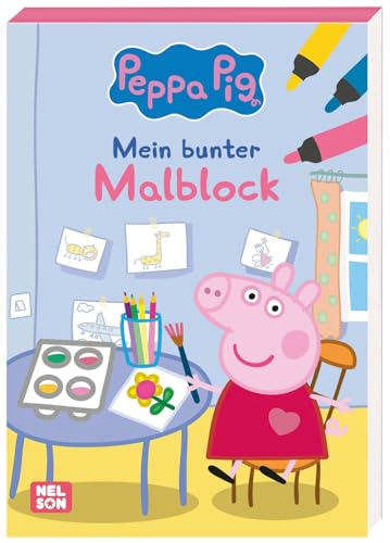 Peppa Wutz Ausmalbilder: Mein bunter Malblock: Mehr als 60 Ausmalmotive | Kinderbeschäftigung ab 3 Jahren Peppa Wutz Ausmalbilder: Mein bunter Malblock: Mehr als 60 Ausmalmotive | Kinderbeschäftigung ab 3 Jahren von Nelson