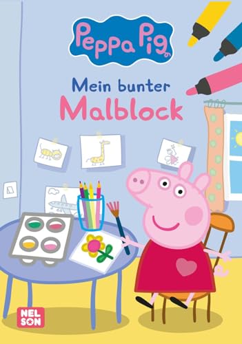 Peppa Wutz Ausmalbilder: Mein bunter Malblock: Mehr als 60 Ausmalmotive | Kinderbeschäftigung ab 3 Jahren Peppa Wutz Ausmalbilder: Mein bunter Malblock: Mehr als 60 Ausmalmotive | Kinderbeschäftigung ab 3 Jahren
