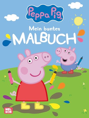 Peppa Wutz Ausmalbilder: Mein buntes Malbuch von Nelson