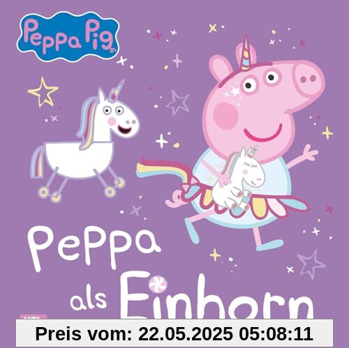 Peppa Wutz: Peppa als Einhorn: Bilderbuch mit Glitzerfolie auf dem Cover | Für Kita-Kinder und Einhorn-Fans ab 3 Jahren Peppa Wutz: Peppa als Einhorn: Bilderbuch mit Glitzerfolie auf dem Cover | Für Kita-Kinder und Einhorn-Fans ab 3 Jahren