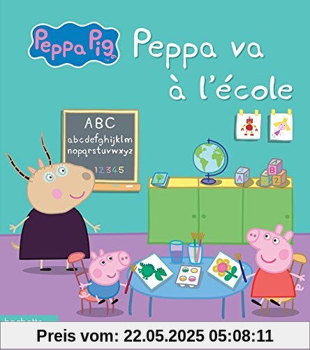 Peppa va à l'école