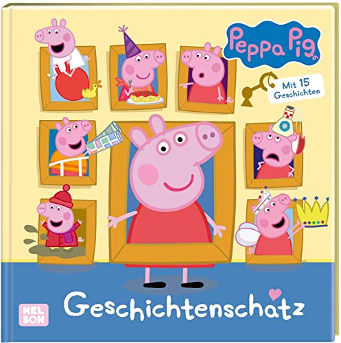 Peppa Wutz Gutenachtgeschichten: Geschichtenschatz: Mit 14 Vorlesegeschichten | Für Kita-Kinder von Nelson