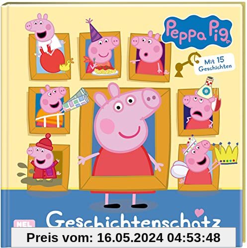 Peppa: Geschichtenschatz: Mit 14 Vorlesegeschichten | Für Kita-Kinder (Peppa Pig)