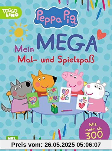 Peppa: Mein MEGA Malspaß: Kinderbeschäftigung ab 3 (Peppa Pig)