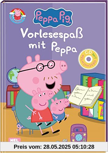 Peppa: Vorlesespaß mit Peppa: Vorlesegeschichten ab 3 Jahren mit Geschichten-CD (Peppa Pig)