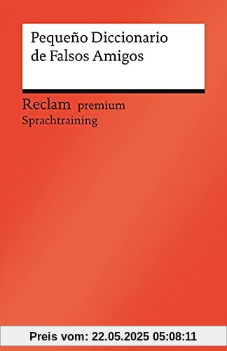 Pequeño Diccionario de Falsos Amigos (Reclams Universal-Bibliothek)