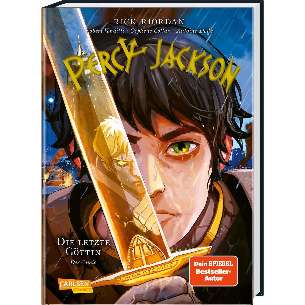 Percy Jackson (Comic) 5: Die letzte Göttin von Carlsen Verlag GmbH