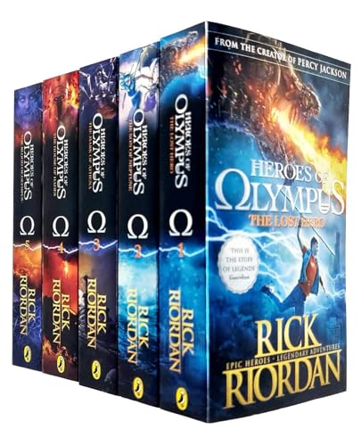 Heroes of Olympus x5 shrinkwrap set