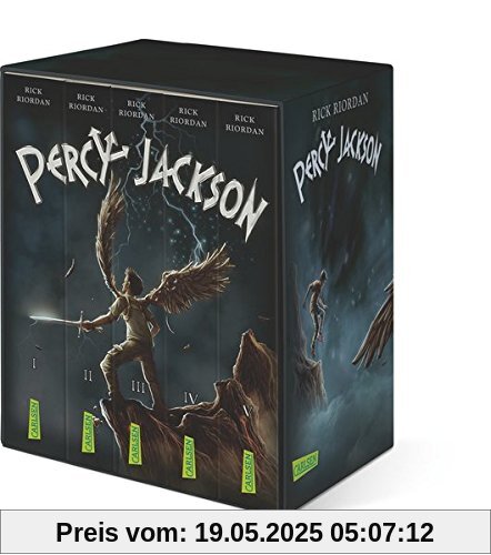 Percy Jackson: Percy-Jackson-Taschenbuchschuber: Alle fünf Bände im Schuber