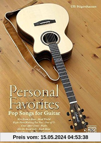Personal Favorites.: Pop Songs for Guitar