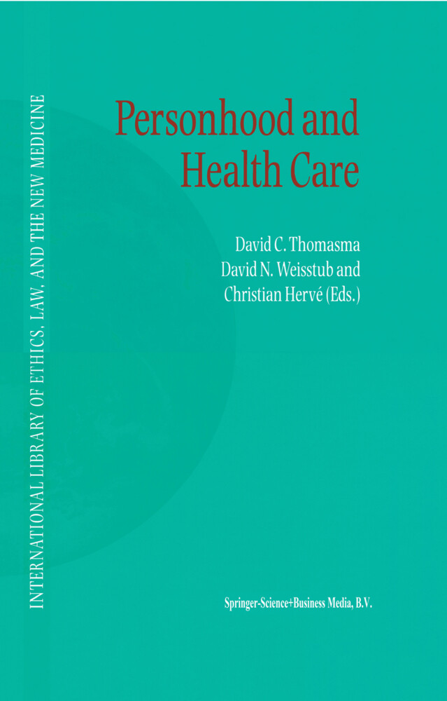Personhood and Health Care von Springer Netherlands