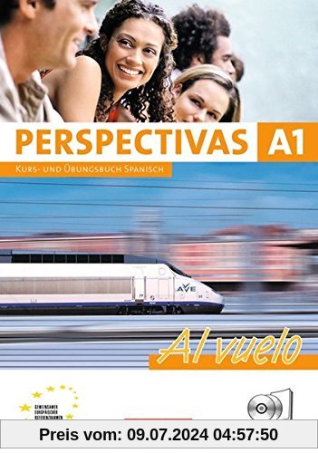 Perspectivas - Al vuelo: A1 - Kurs- und Arbeitsbuch mit Lösungsheft: Inkl. CDs mit sämtlichen Hörtexten und Vokabeltaschenbuch
