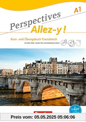 Perspectives - Allez-y !: A1 - Kurs- und Übungsbuch mit Lösungsheft und Vokabeltaschenbuch: Inkl. komplettem Hörmaterial (3 CDs) und Video-DVD