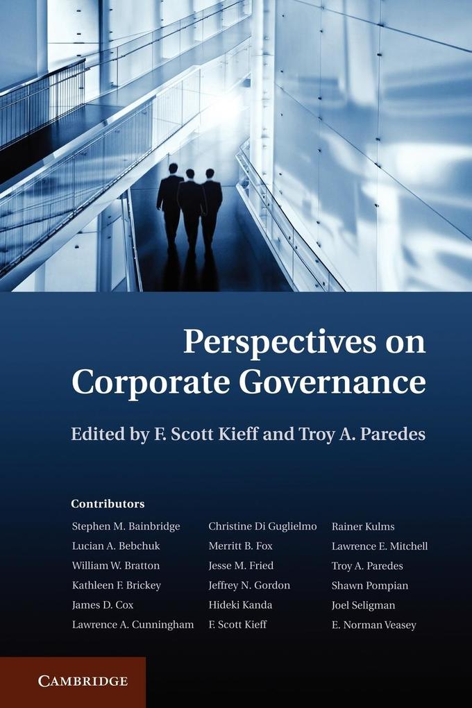 Perspectives on Corporate Governance von Cambridge University Press