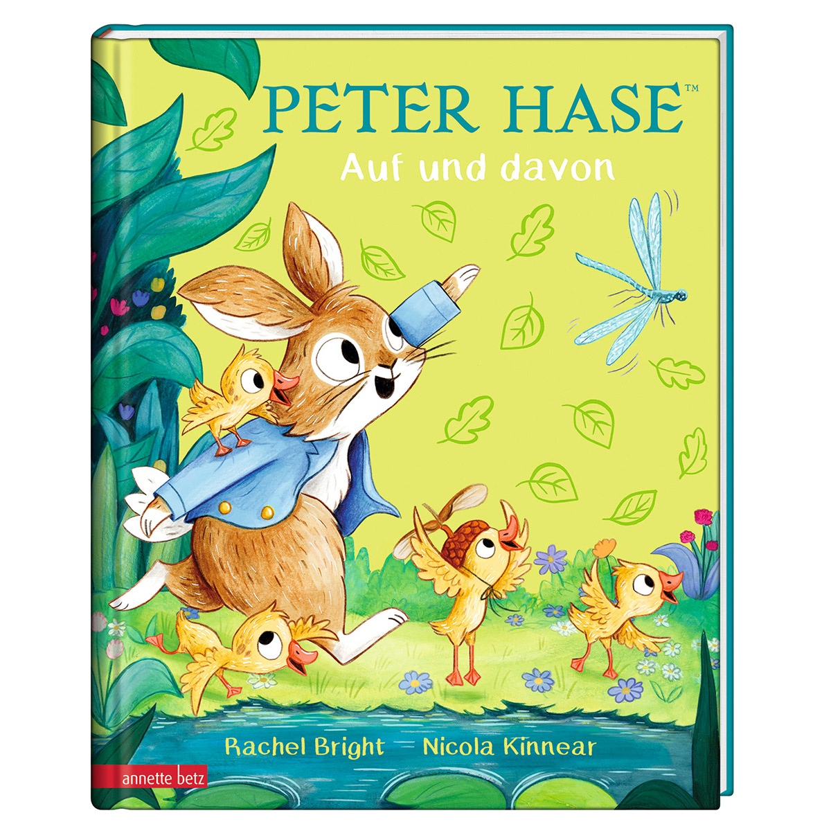 Peter Hase »Auf und davon« von Annette Betz im Ueberreuter Verlag
