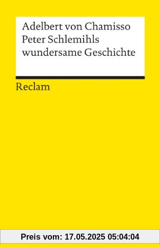 Peter Schlemihls wundersame Geschichte Peter Schlemihls wundersame Geschichte