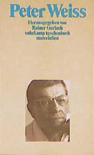 Peter Weiss (suhrkamp taschenbuch) von Suhrkamp Verlag