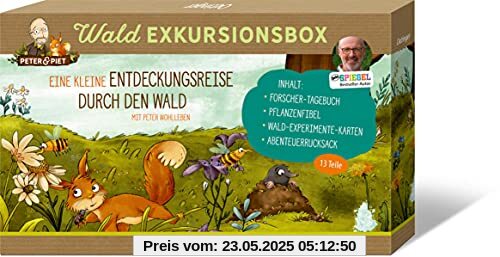 Peter & Piet Wald-Exkursionsbox: Exkursionsbox für kleine Waldentdecker Peter & Piet Wald-Exkursionsbox: Exkursionsbox für kleine Waldentdecker