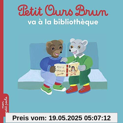 Petit Ours Brun va à la bibliothèque (Mon petit poche Petit Ours Brun)