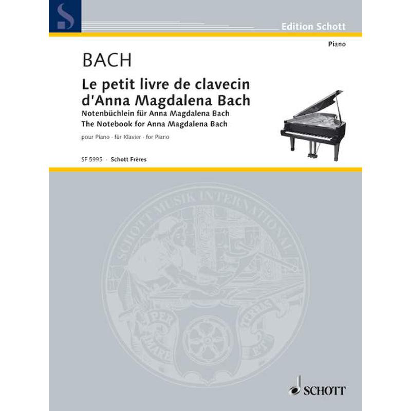 Petit livre de clavecin d'Anna Magdalena Bach