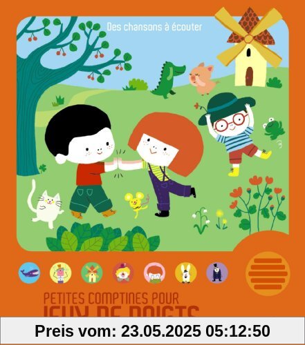 Petites comptines pour jeux de doigts