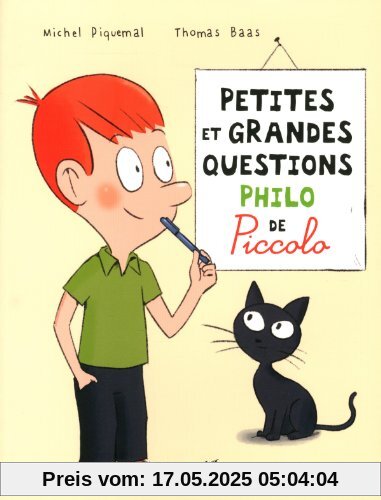 Petites et grandes questions philo de Piccolo