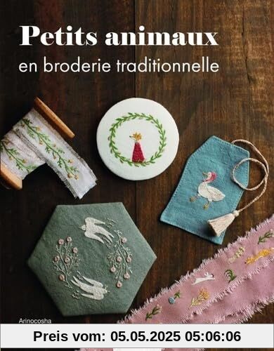 Petits animaux en broderie traditionnelle