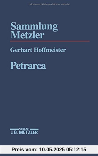 Petrarca (Sammlung Metzler)