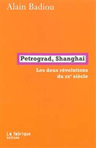 Petrograd, Shanghai : Les deux révolutions du XXe siècle von La Fabrique Editions