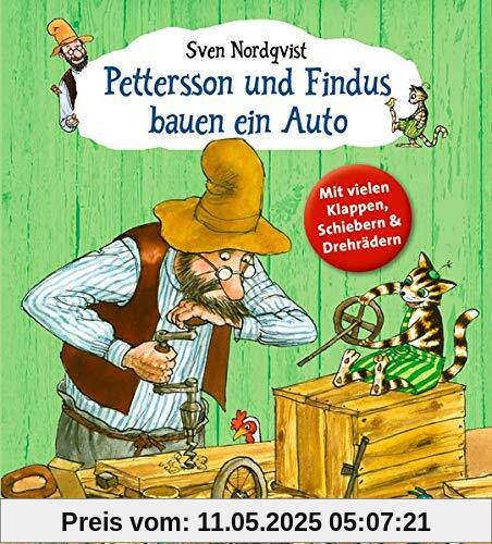 Pettersson und Findus bauen ein Auto