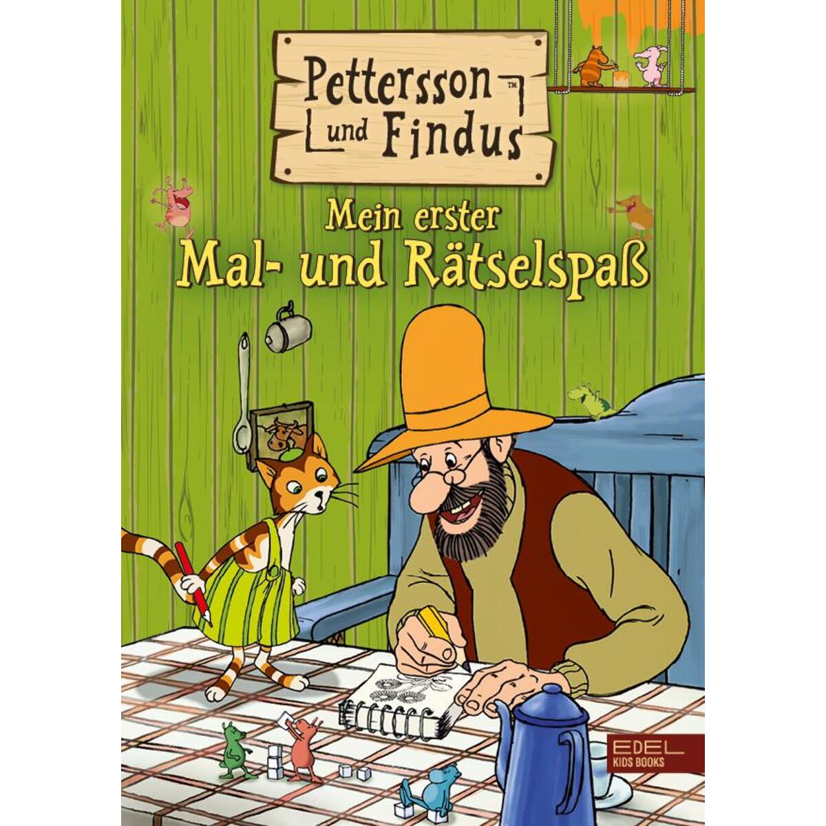 Pettersson und Findus: Mein erster Mal- und Rätselspaß von Karibu
