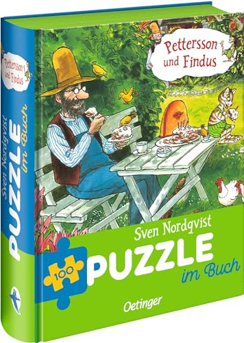Pettersson und Findus. Puzzle im Buch: Puzzle im Buch