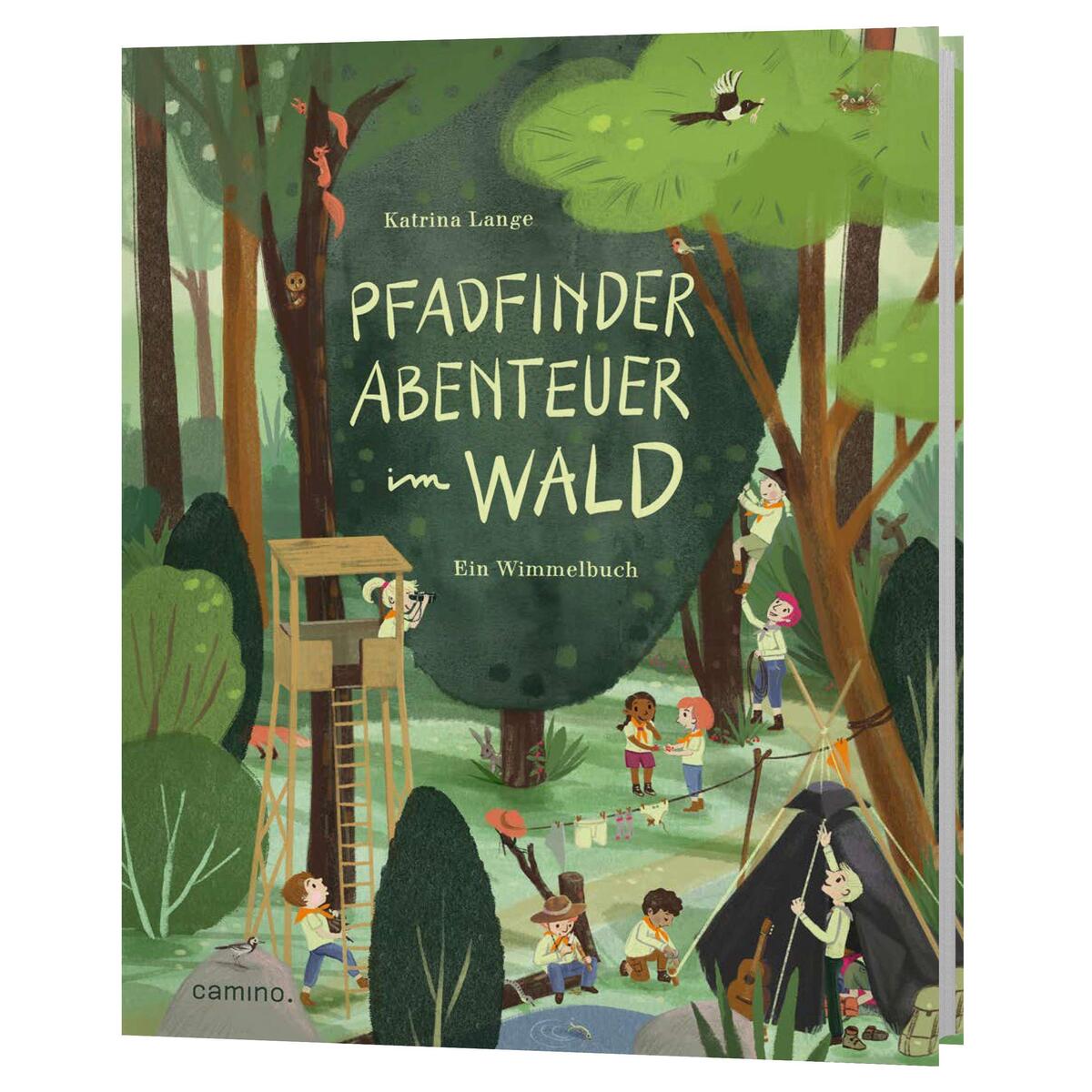Pfadfinder Abenteuer im Wald von Camino