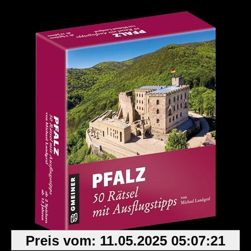 Pfalz - 50 Rätsel mit Ausflugstipps (Kultur erleben im GMEINER-Verlag)
