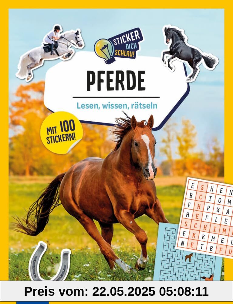Pferde: Lesen, wissen, rätseln (Wissenssticker)