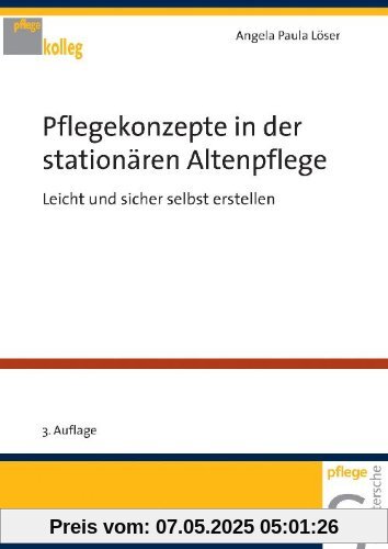 Pflegekonzepte in der stationären Altenpflege. Leicht und sicher selbst erstellen